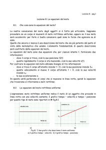 08 Le equazioni del moto