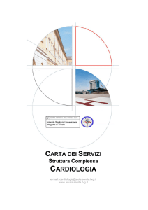 Carta dei Servizi Struttura Complessa Cardiologia