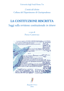 La Costituzione riscritta. Saggi sulla revisione costituzionale in itinere