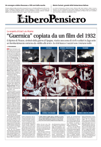 “Guernica” copiata da un film del 1932