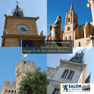 Salon-de-Provence, lungo le vie del centro storico