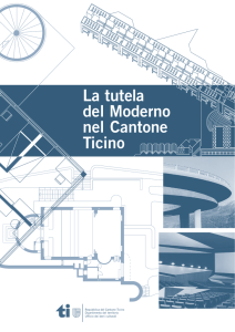 La tutela del Moderno nel Cantone Ticino