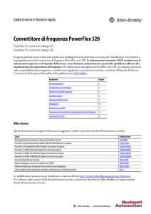 Convertitore di frequenza PowerFlex 520