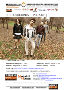 the borderlines | press kit