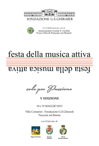 solo per Passione - Scuola Comunale di Musica F. Sandi | Feltre