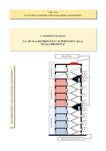 IL “SEGMENTO DI SCALA” LA “SCALA SEGMENTATA