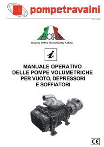 manuale operativo delle pompe volumetriche per