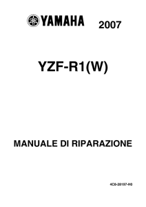 manuale officina yamaha r1