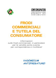 frodi commerciali e tutela del consumatore