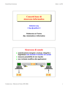 Sicurezza informatica