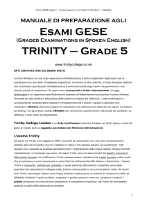 Manuale di preparazione Trinity Grade 5