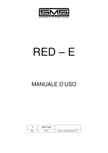 RED-E SMS - dispositivo di emergenza ascensori per il ritorno al