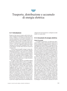 Trasporto, distribuzione e accumulo di energia elettrica