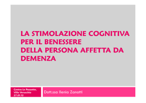 La stimolazione cognitiva - Associazione Alzheimer Rimini