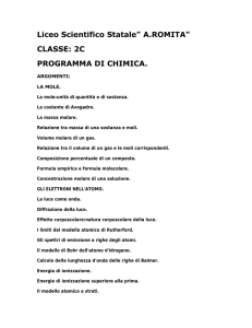 Liceo Scientifico Statale" A.ROMITA" CLASSE: 2C PROGRAMMA DI