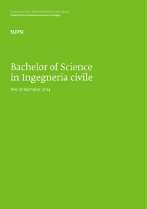 Scarica gli abstract delle Tesi di Bachelor in Ingegneria civile