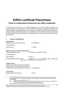 Edifici certificati Passivhaus