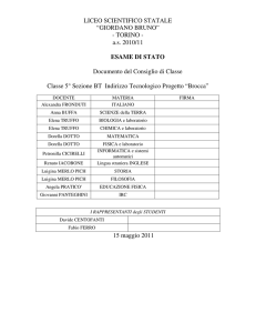 LICEO SCIENTIFICO STATALE “GIORDANO