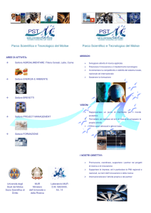 Parco Scientifico e Tecnologico del Molise Parco Scientifico e