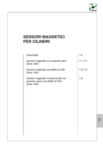 sensori magnetici per cilindri