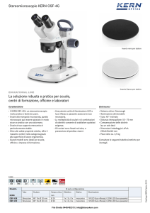 Data Sheet Stereomicroscopio ARW-OSF4G