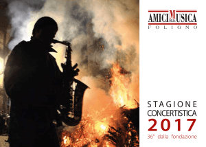 Stagione Concertistica 2017