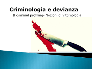 Criminologia e devianza