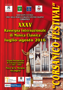 XXXV Rassegna Internazionale di Musica Classica luglio