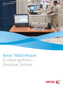 Xerox® MatchAssure Il colore perfetto... Ovunque, Sempre
