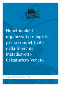 Nuovi modelli organizzativi e logistici per la competitività nella filiera