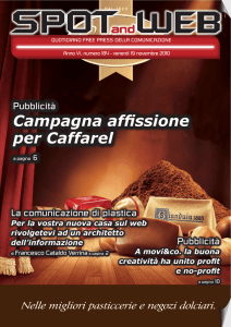 Campagna affissione per Caffarel