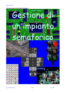 Documentazione del progetto semaforo