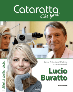 Lucio Buratto - Centro Ambrosiano Oftalmico