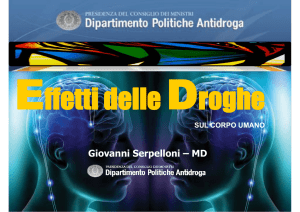COCAINA - Droga Prevenzione
