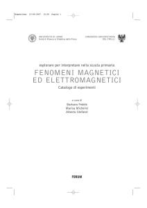 fenomeni magnetici ed elettromagnetici