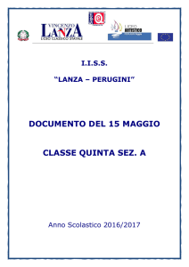 C29 Documento del 15 maggio 5A 2016 2017 - Lanza