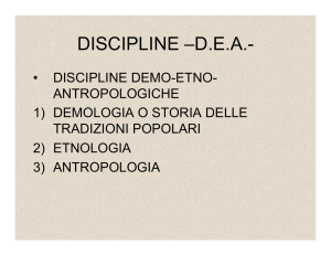 selezione antropologia