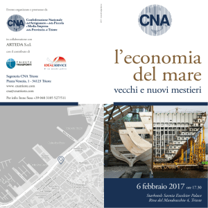 economia del mare_feb17 - Autorità Portuale di Trieste