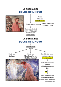 Il Dolce Stil Novo - "G. Segantini" Asso