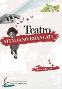 stagione teatrale - Teatro Vitaliano Brancati