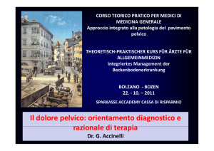 Il dolore pelvico - Dr. Gino Accinelli