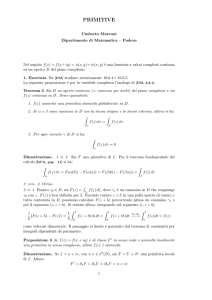 Primitive - Math Unipd