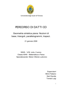 percorso di datti co - INFN