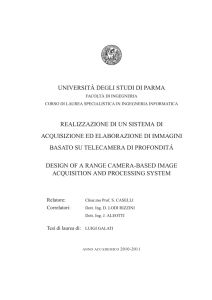 universit`a degli studi di parma realizzazione di un sistema di