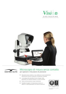 Kestrel Elite : Microscopio di misura senza contatto