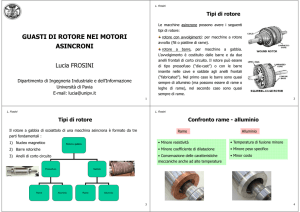 GUASTI DI ROTORE NEI MOTORI ASINCRONI