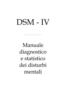 DSM - IV - Virgilio