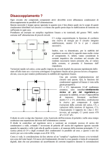 Disaccoppiamento ?