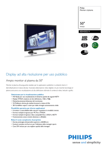 BDH5021V/00 Philips Monitor al plasma