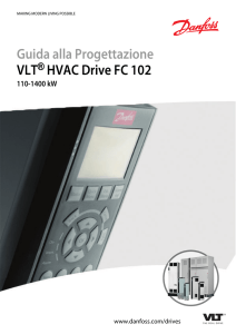 Guida alla Progettazione VLT HVAC Drive FC 102